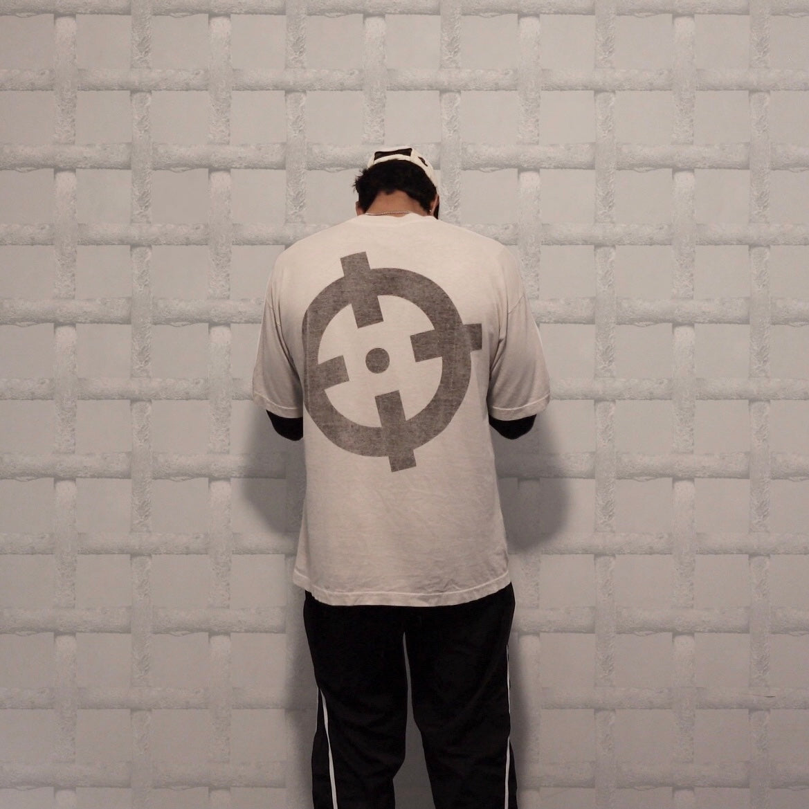 “zeroed” box tee